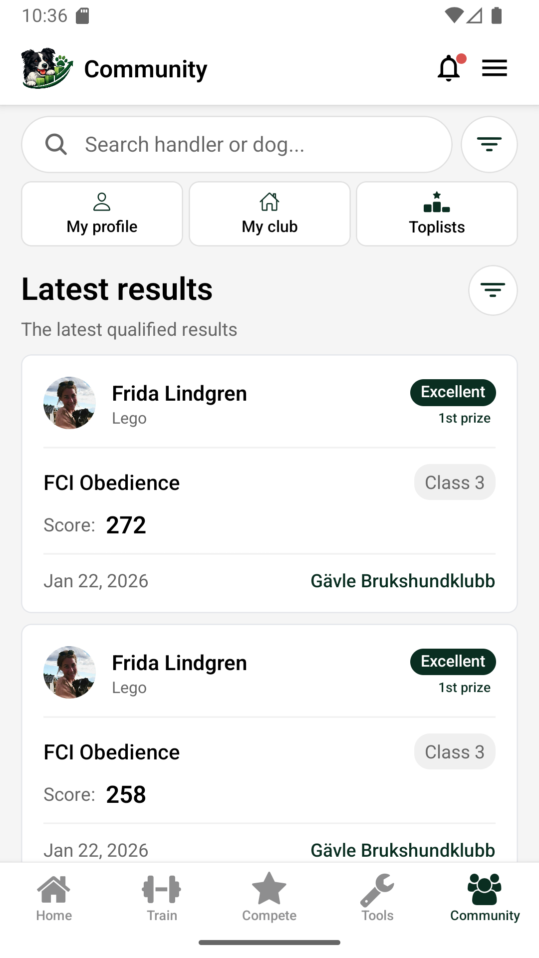 DogStreak app screenshot 8